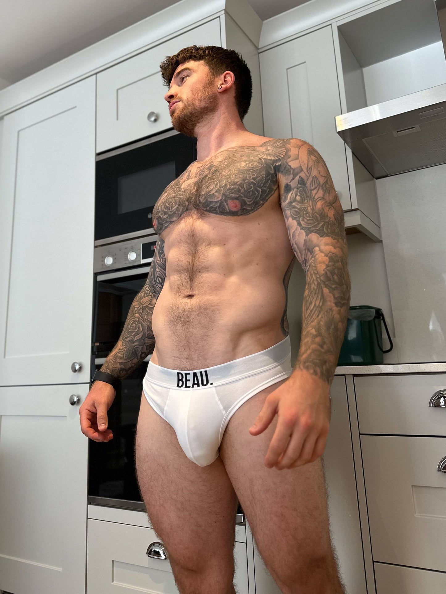 BEAU white brief